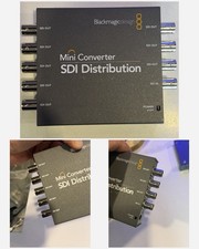 Blackmagic Design Mini Converter SDI Distribution 1x8 3G-SDI CONVMSDIDA Tested