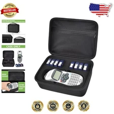Durable DYMO LT-100H Label Maker Case, Protective EVA Organizer, 8-Roll Storage