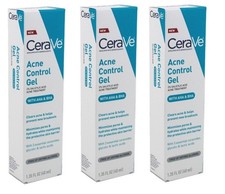 BL Cerave Acne Control Gel 1.35oz X 3 Packs