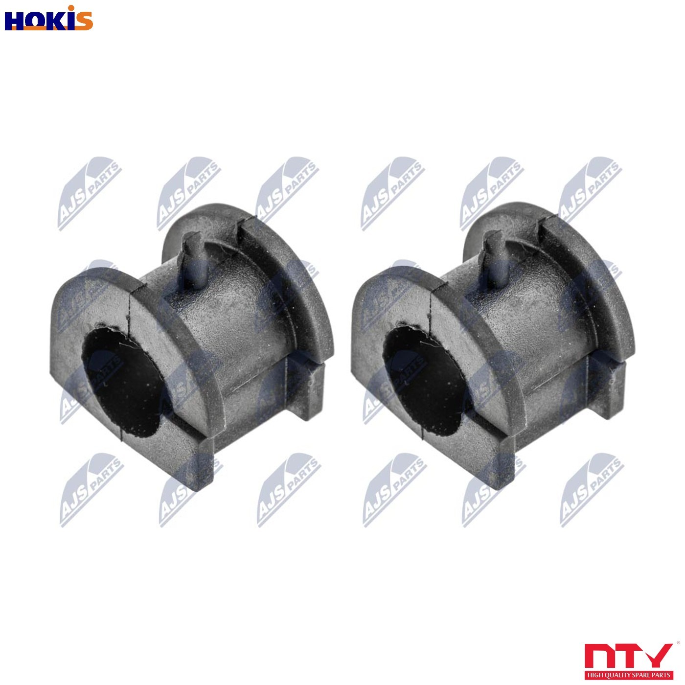 Stabiliser rubber bush Front Axle both sides ZGS-MS-027 NTY for MITSUBISHI - Image 7