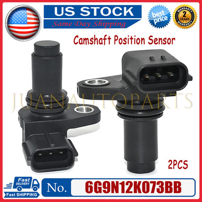 Set 2 Camshaft Position Sensor 6G9N-12K073-BB For Jaguar XE XF XJ XK XJK F-Type