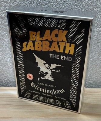 Black Sabbath The End Super Deluxe Box 3CD Blu-ray DVD Birmingham 2017