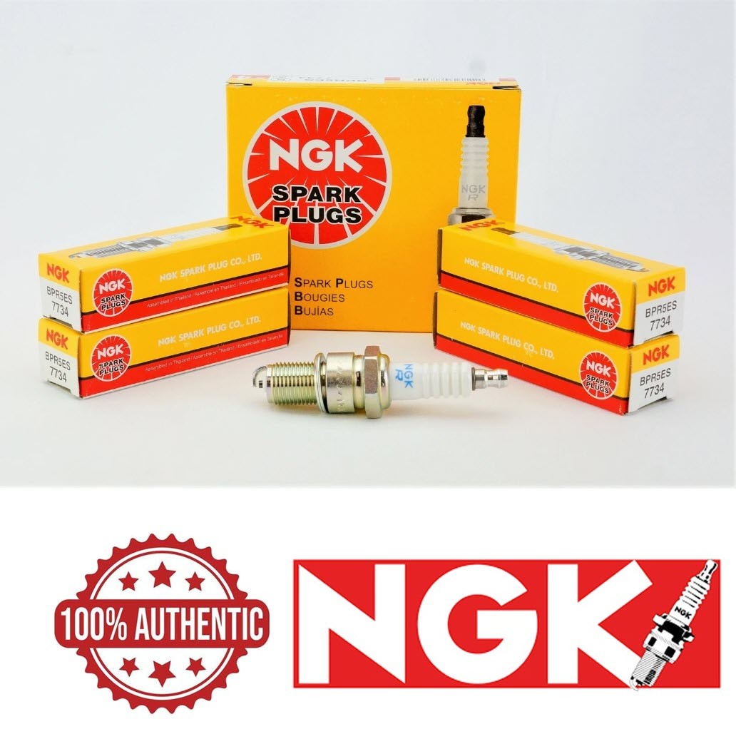 4-New NGK Copper Spark Plugs BPR5ES #7734