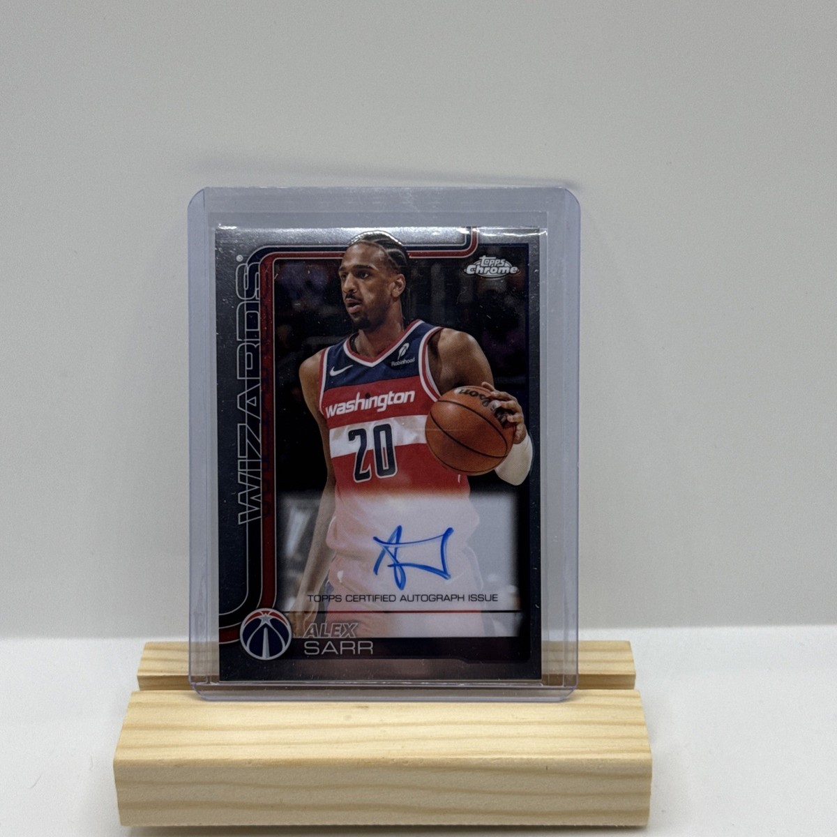 2025-26 Topps Chrome - Autographs Alexandre Sarr #TCA-AS (AU) | eBay