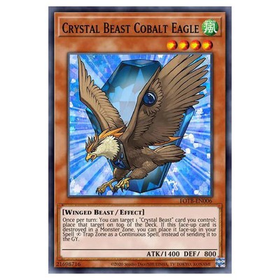YuGiOh Structure Deck Legend of the Crystal Beasts Kristallungeheuer Kobaltadler...