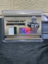 A.J. HAWK 2006 PLAYOFF NATIONAL TREASURES #120 RPA RC Auto 25/25 Panini Packers