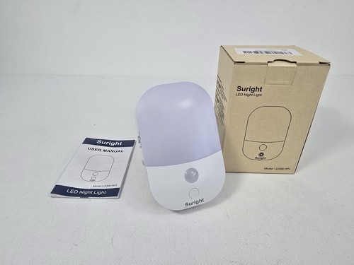 Suright Plug in Night Light with Dusk to Dawn Photocell Sensor with 5W - Picture 2 of 6