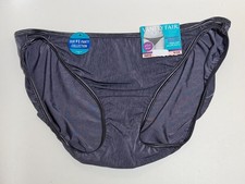 NWT Vanity Fair Illumination Bikini Panty 18810 Steele Violet Size 9/2XL