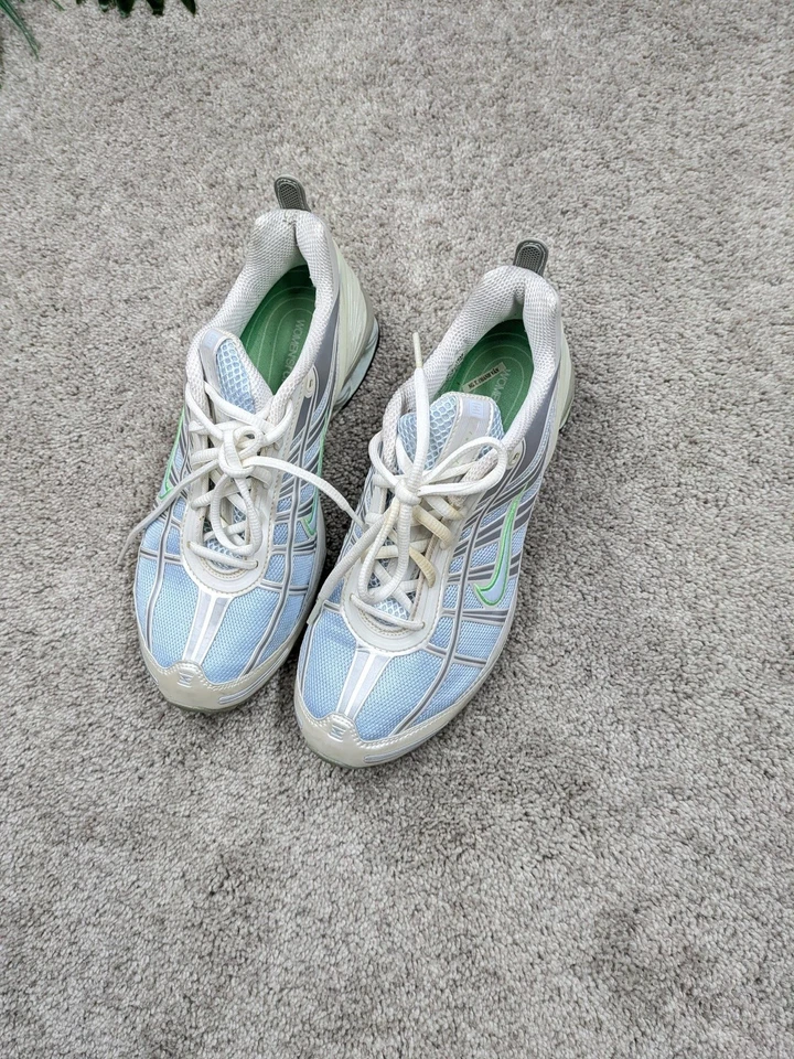 Tênis Nike Shox Navina Vintage Feminino Tamanho 9.5 Corrida 2005 312522-441 Raro - Imagem 3 de 4