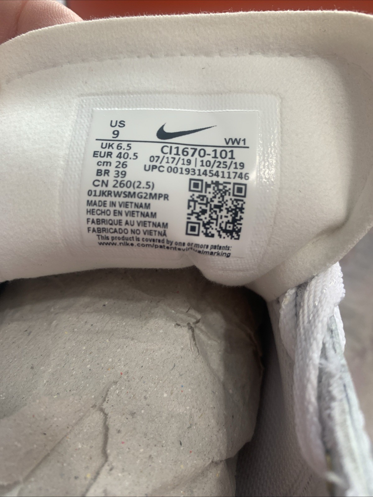 New NIB Nike Womens Cortez Spikeless Golf Shoes White & Black Size 9 Coach Comfy thumbnail 7