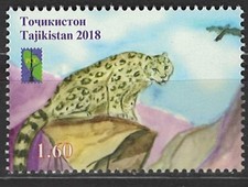 Tadschikistan, Leopard, postfr., 2018