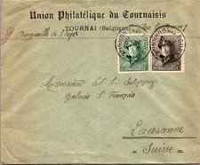 BH GOLDPATH: Belgium cover 1938 to Switzerland BH011_P16