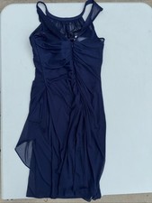 David s Bridal Blue Dress Size 4