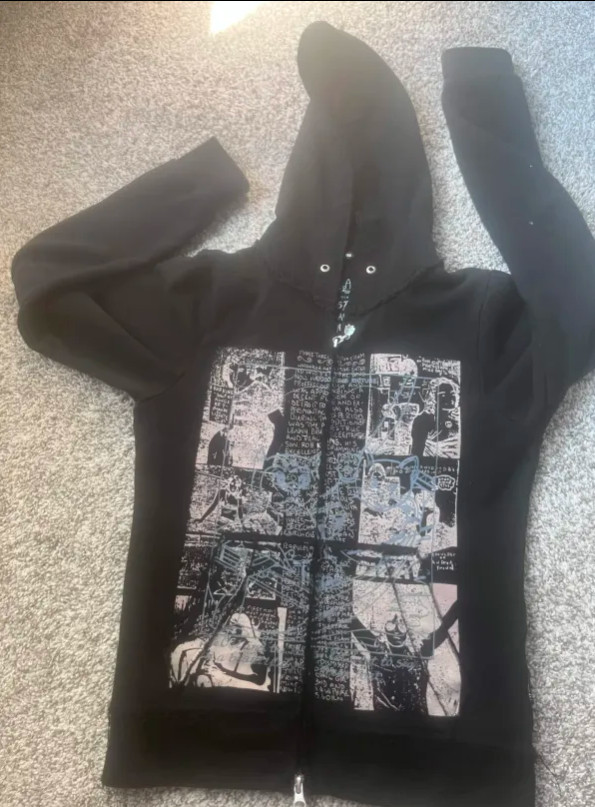 Hysteric Glamour X destroy all monster zip up hoodie - Gem