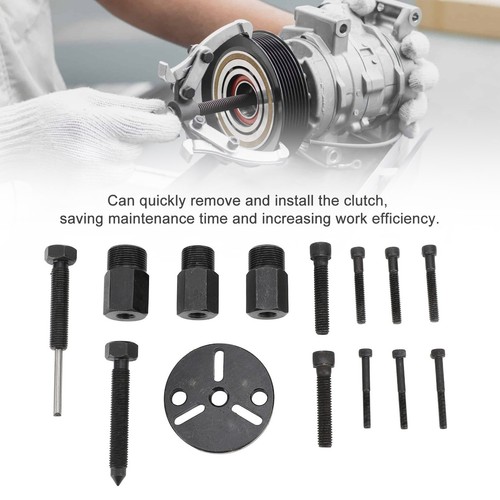 ‘14Pcs AC Compressor Clutch Removal Kit Rust Proof Versatile AC Compressor - Picture 3 of 23