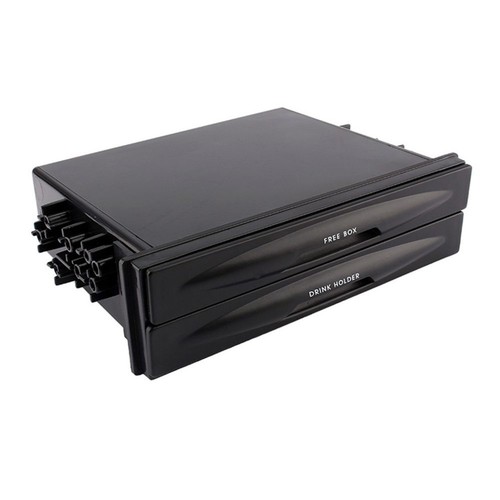 Practical Car Central Control Storage Box with Convenient Drink Holder - Picture 11 of 12