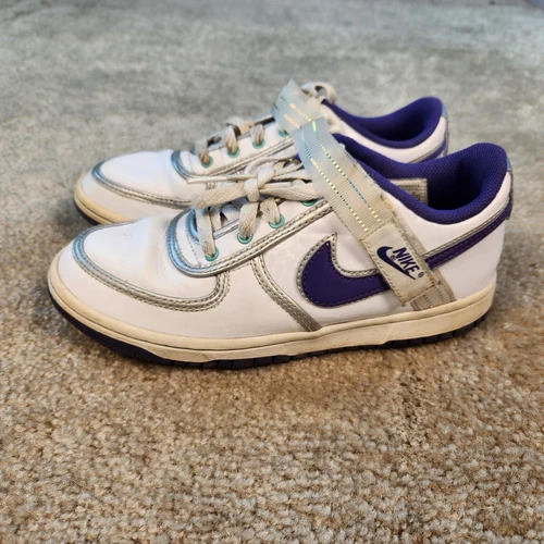NIKE VANDAL LOW 315419 151 bianco viola GIOVANE taglia 5 sneakers sportive