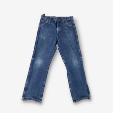 Vintage Wrangler Straight Leg Boyfriend/Mom Jeans Dark Blue W29 L29
