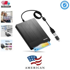 Floppy Disk Reader 3.5 inch USB A/C Floppy Disk Drive for PC Laptop Computer ...