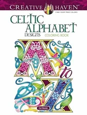 Creative Haven Celtic Alphabet Designs - Paperback, by Buziak Cari - Good o