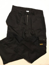 Dewalt Work Trousers 36 inch 31 leg black trident
