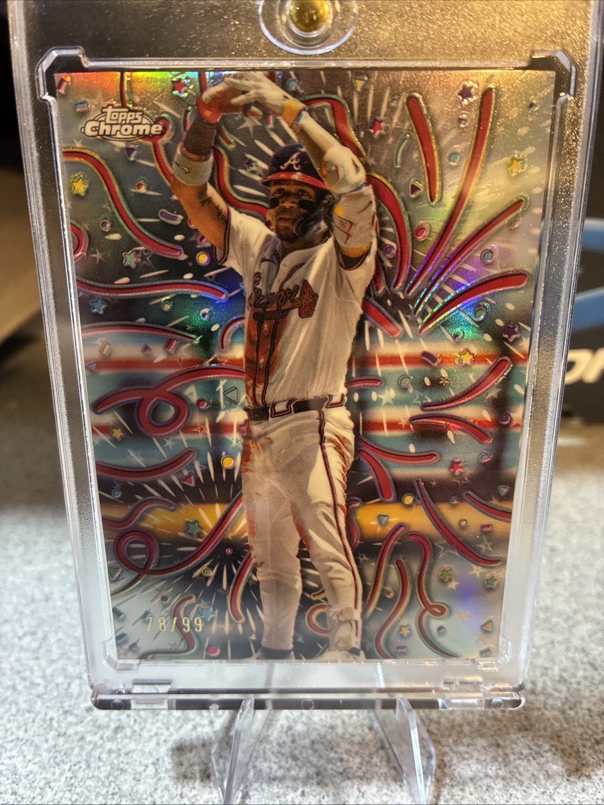 2024 Topps Chrome Update Ronald Acuna Jr. Celebracion /99 🔥🔥🔥