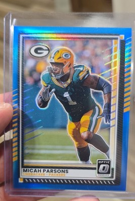2025 Panini Donruss Optic - Micah Parsons #85 Aqua Prizm /399