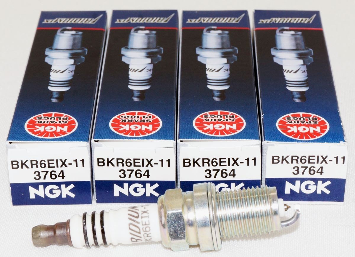 4 Pack Genuine NGK 3764 Iridium IX Spark Plugs BKR6EIX-11 for Toyota Subaru GM