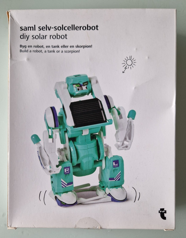 DIY Solar Robot - Build a Robot, Tank or Scorpion Science Kit