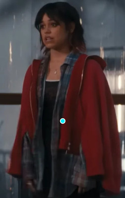 2025 Death of a Unicorn Jenna Ortega INSPIRED Red Hoodie