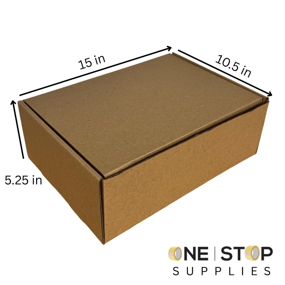 Shipping and Replacement Shoe Box Large Size - 15" X 10.5" X 5.25" Heavy Duty - Image 2 of 4