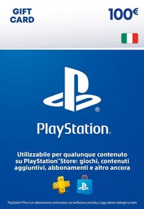 PlayStation Network Gift Card 100 (IT) PSN Key ITALY