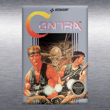 Contra Video Game Box Art NES High Quality Magnet