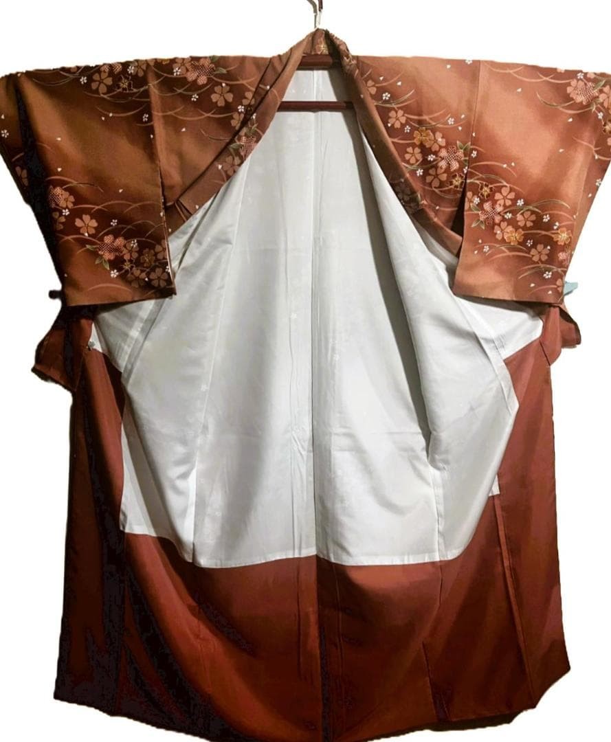 Kimono Polyester Cherry Blossom Patterned Washabl… - image 8