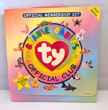 Ty Official Membership Kit First Edition Beanie Babies Official Club 5824