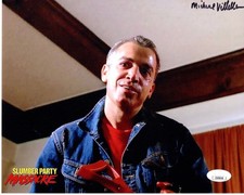 Michael Villella signed 8x10 Photo Russ Thorn The Slumber Party Massacre