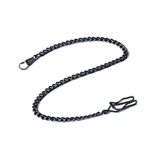 Clip Pocket Watch Chain Watch Vintage Metal Alloy Chain Accessory for Black