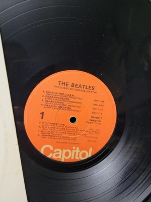 Vintage Beatles The Beatles White Album 2xLP SWBO-101 Capitol Rock