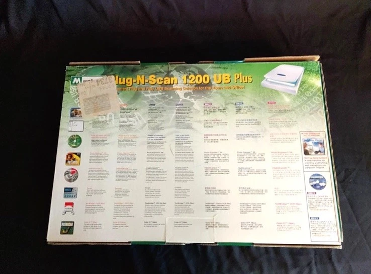 MUSTEK Plug-N-Scan 1200 UB Plus Home USB Powered Flatbed Scanner - Image 3 of 4