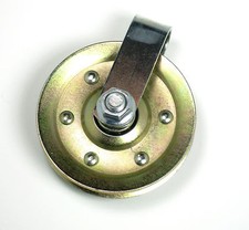 3" Garage Door Pulley with Clevis for Extension Springs - Heavy Duty