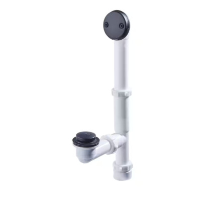 Everbilt Easy Touch 1-1/2 in. x 1.67 ft. Poly Pipe Bath Waste and Overflow Drain