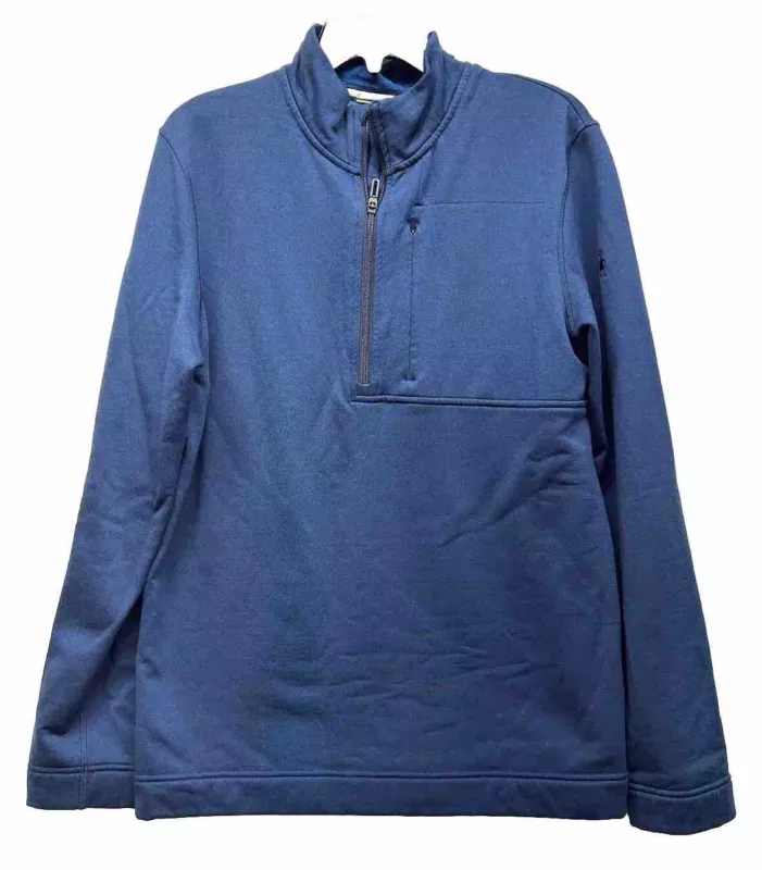 smartwool long sleeve merino sport fleece 1/2 zip pullover shirt