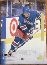 1995-96 Upper Deck Electric Ice Gold RARE Doug Lidster #401 New York Rangers