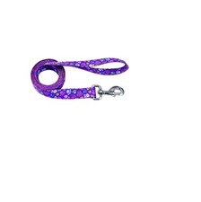 Styles Dog Leash for Dogs Purple Special Paw 1 x 6ft