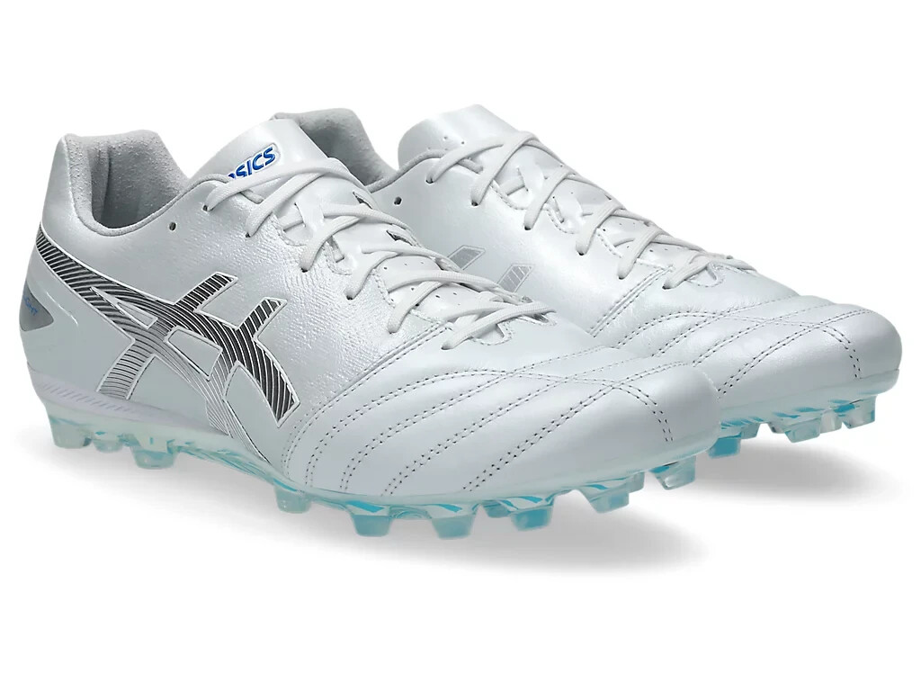 ASICS Soccer Cleats Shoes DS LIGHT PRO AG White/Pure Silver