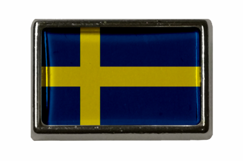 Spilla bandiera svedese spilla spilla bandiera - Foto 1 di 2