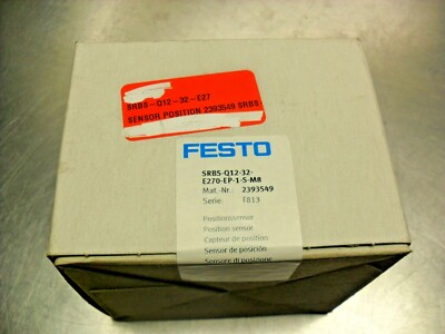 FESTO Position sensor 2393549 - SRBS-Q12-32-E270-EP-1-S-M8 Sealed Factory Box