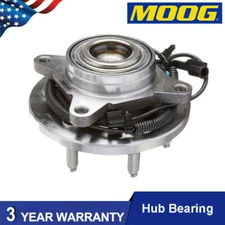 MOOG Front Wheel Bearing Hub Assembly For 2009 2010 Ford F-150 4WD 6 Lugs w/ABS