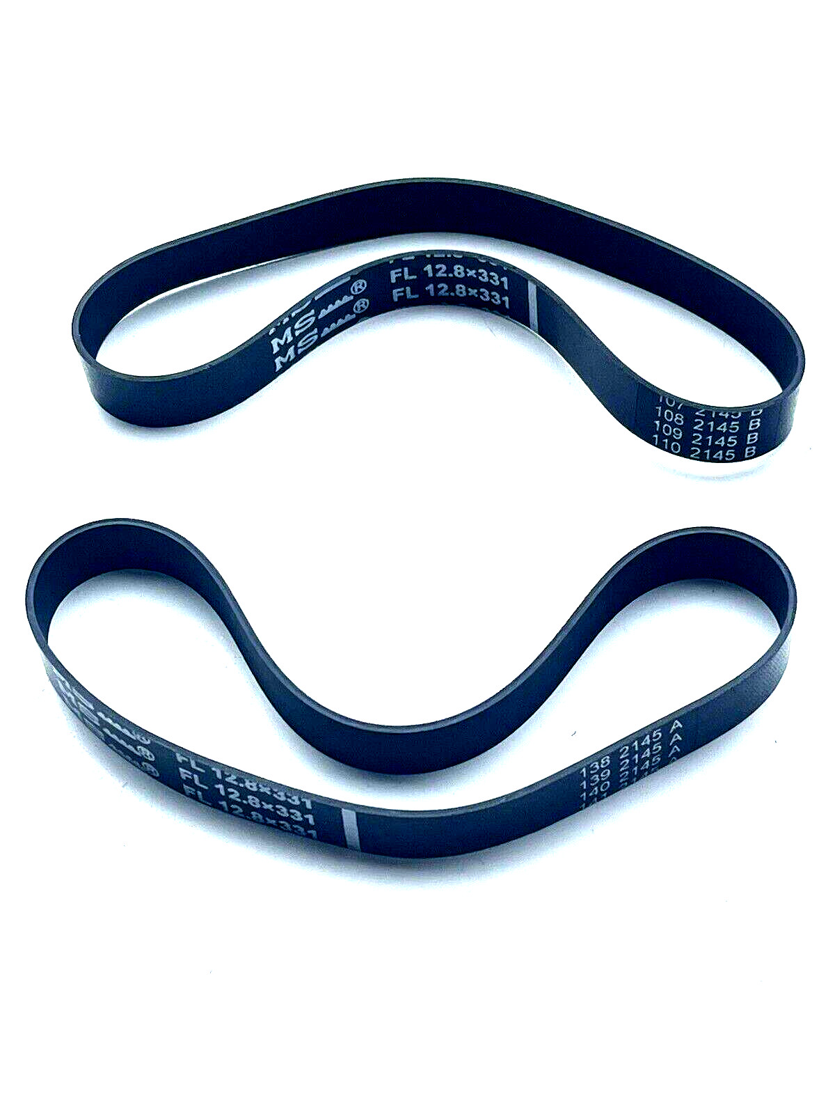 2 BELTS FOR VAX DUAL POWER PRO W85-PP-T, W85-PL-T VACUUM CLEANER BELT FL12.8x331