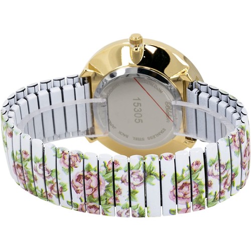 Blekon Damen-Armbanduhr XL 41mm Floral, Stretchband - Bild 14 von 39